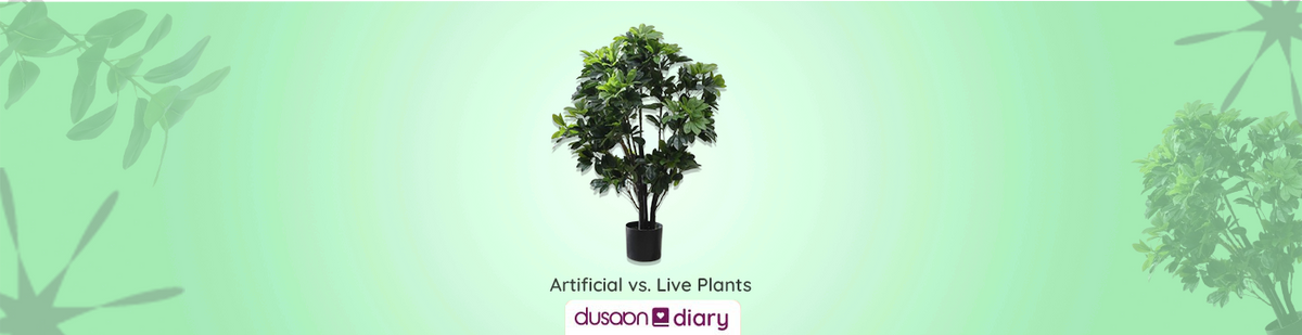 artificel plants vs rela plants