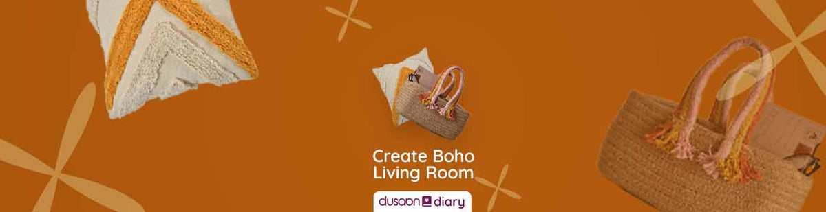 5 Easy Steps to Create a Boho Living Room - Dusaan