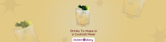 5 Delicious Drinks To Make in a Cocktail Mixer - Dusaan