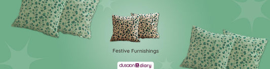 embroidered cushions