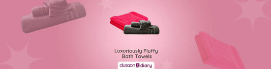 fluffy bath towels