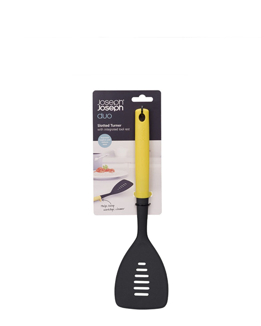 Versatile Duo Slotted Light Yellow Turner | 12 x 2 inches