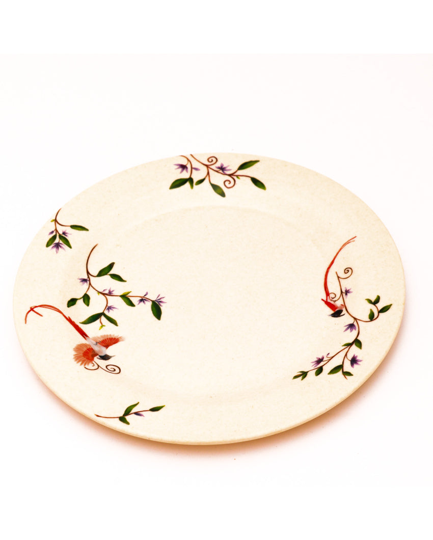 Paradise Design Non Toxic Eco Friendly Bamboo Dinner Plates | 11 inches