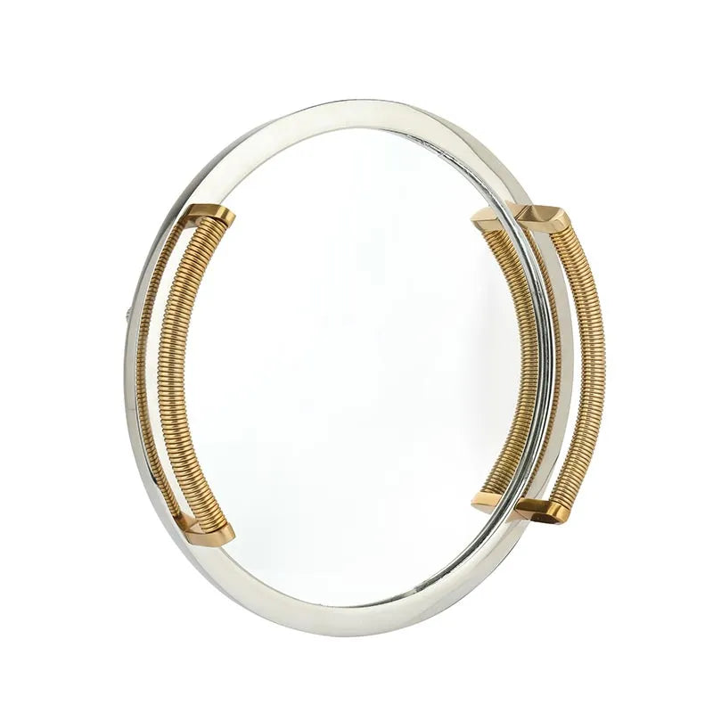 Allie Medium Mirror Tray | 11 inches - Dusaan
