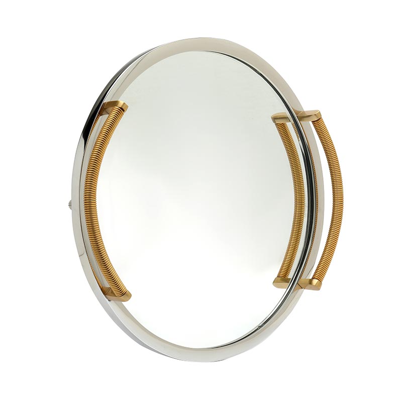 Allie Medium Mirror Tray | 11 inches - Dusaan