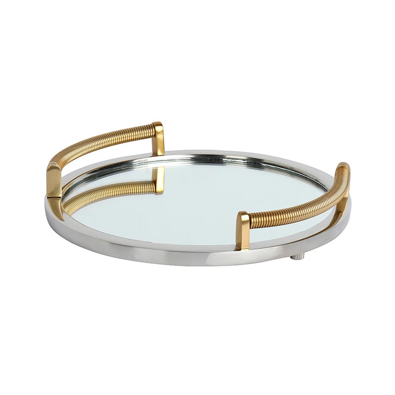 Allie Medium Mirror Tray | 11 inches - Dusaan