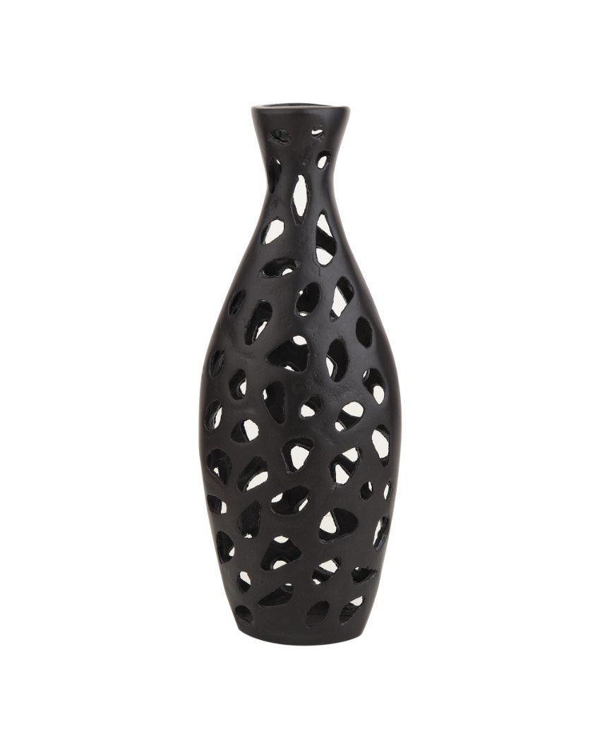 Premium Sophia Floral Aluminum Vase | 4x12 inches