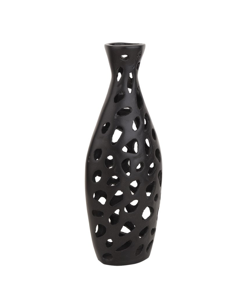 Premium Sophia Floral Aluminum Vase | 4x12 inches
