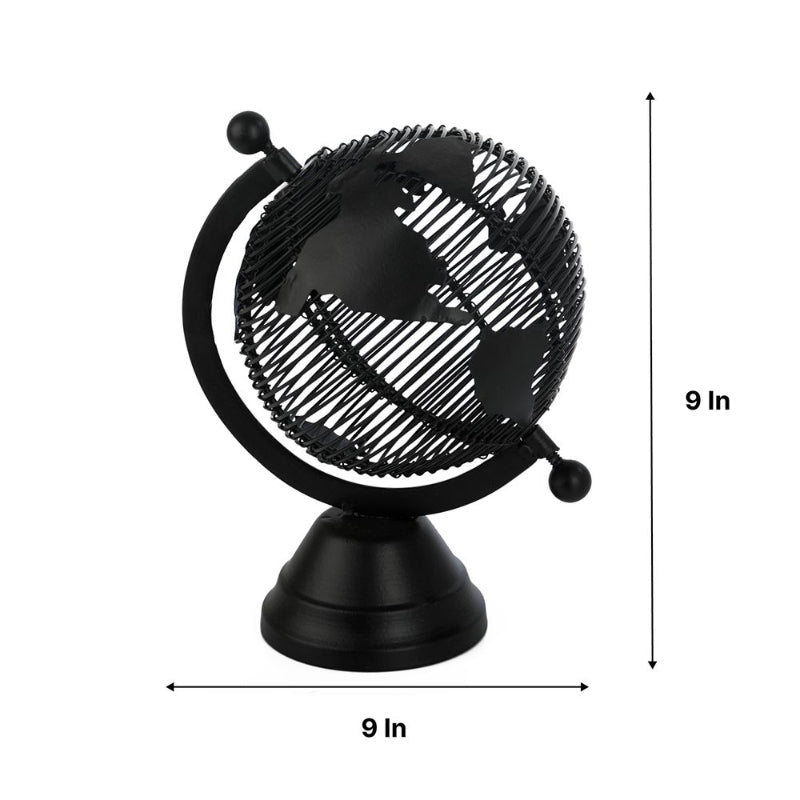 Solidarity Black Globe | Multiple Colors 9 Inches
