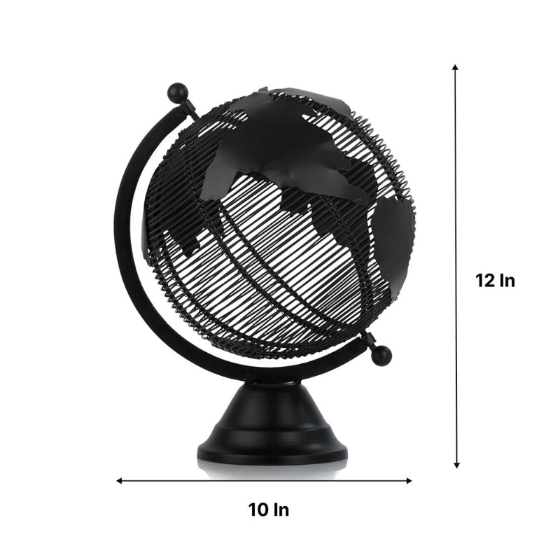 Solidarity Black Globe | Multiple Colors 12 Inches