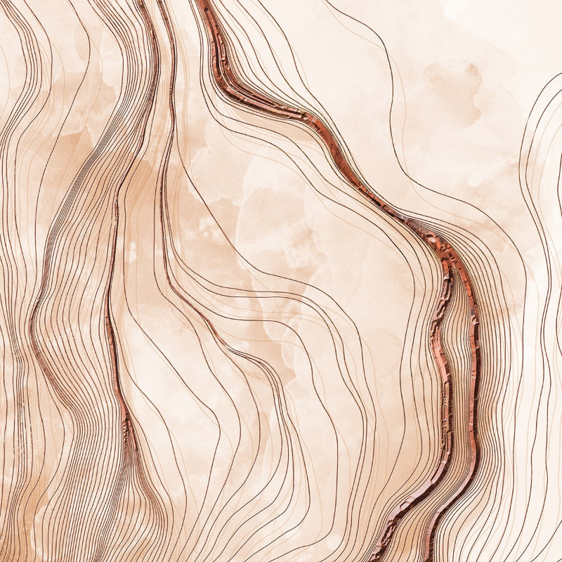 Marble With Gold Color Lines Wallpaper With 3D Design | Multiple Options Soft feel
