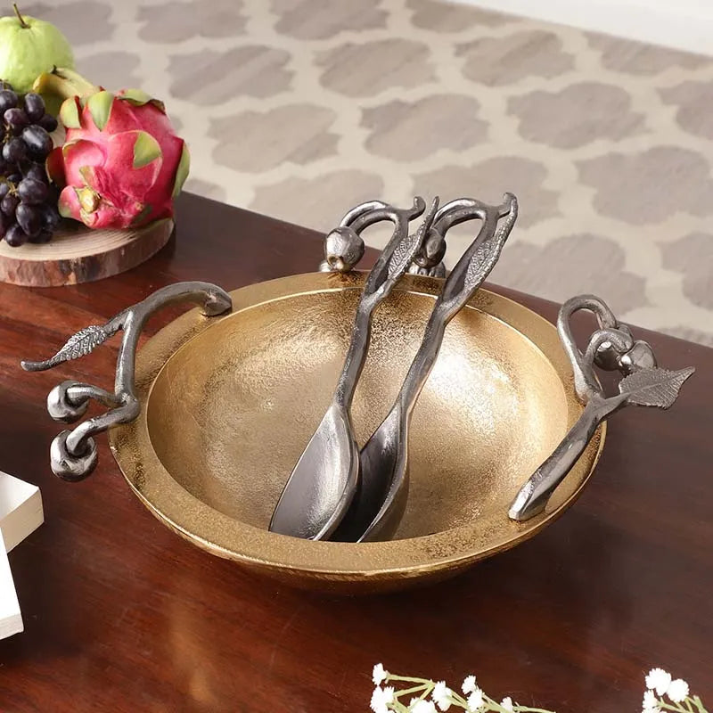 Florence Decorative Bowls Set | Multiple Colors Gold & Black