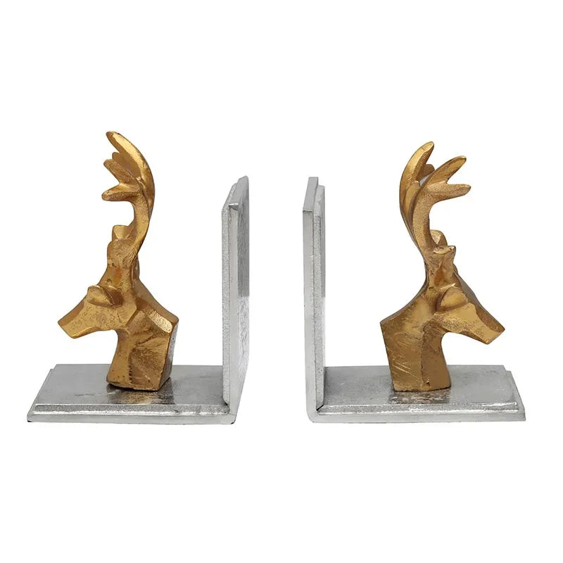 Deer's Bookend | Multiple Colors Gold Silver