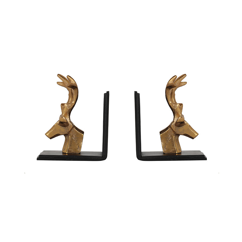 Deer's Bookend | Multiple Colors Black Silver