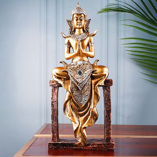 Hermione Gold Premium Buddha Figurine Default Title