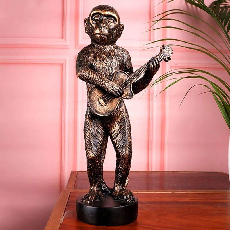 Olympia Premium Monkey Sculpture Figurine Default Title