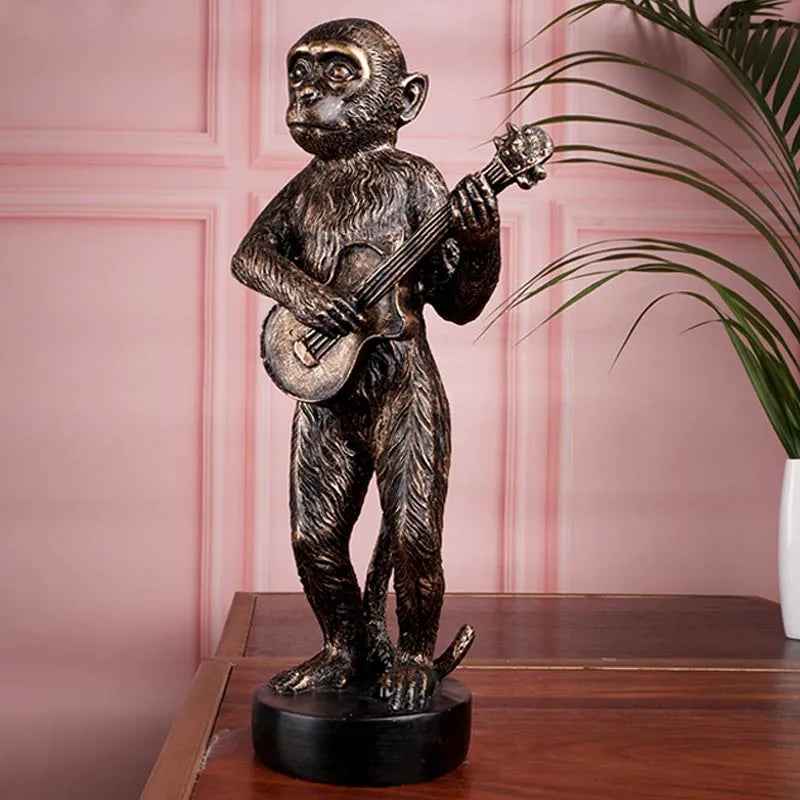 Olympia Premium Monkey Sculpture Figurine Default Title