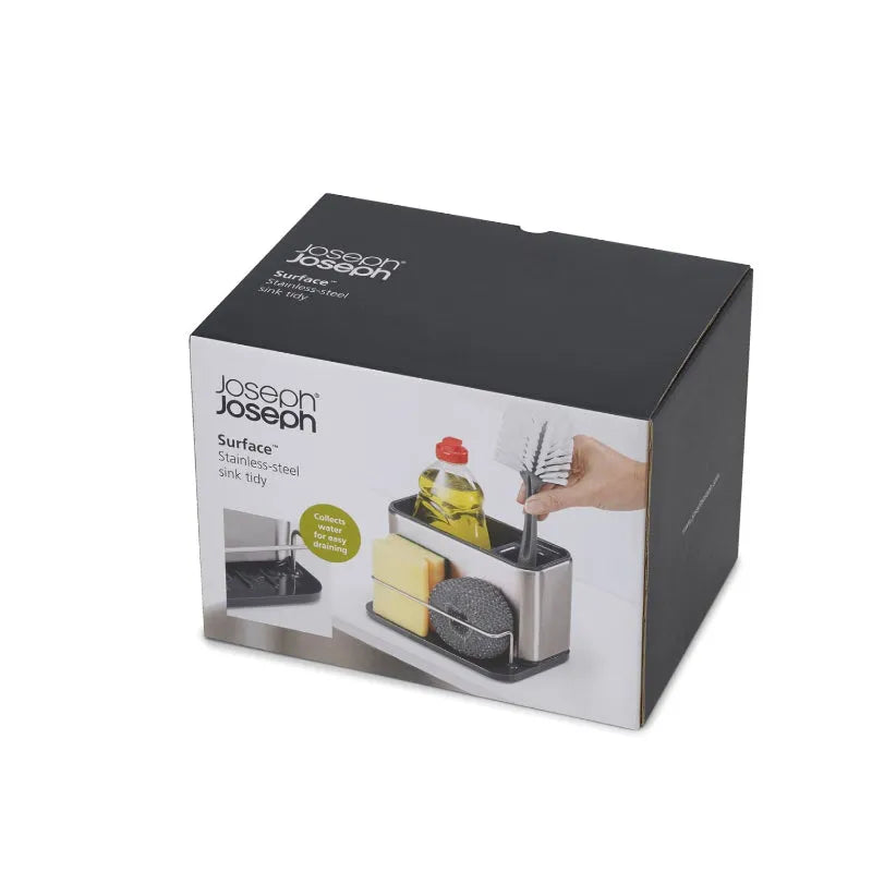 Surface Large Grey Sink Caddy with Sponge Holder Default Title