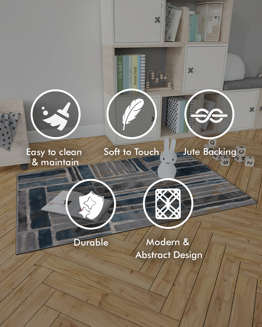 The Floor is Your Canvas Expressive Woven Carpet