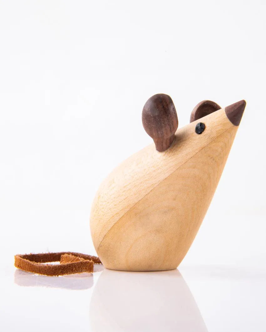 Noble Rat Wooden Miniature Figurine