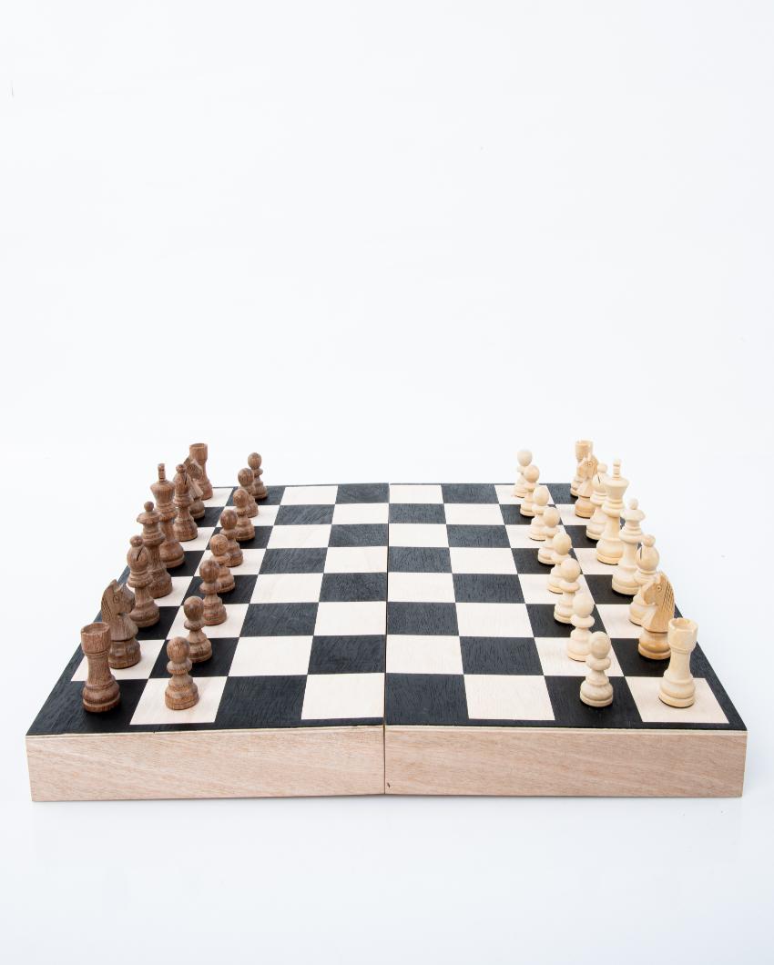 Natural Charm Wooden Chess Board Set