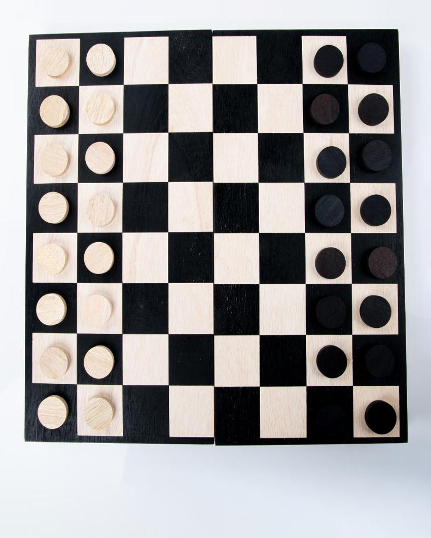Natural Charm Wooden Chess Board Set