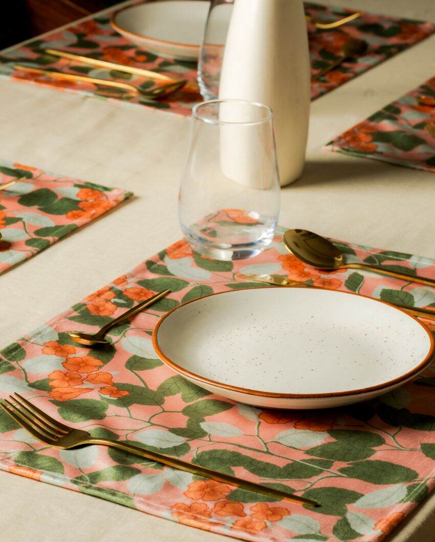 Abolee Printed Velvet Placemats | 13 x 19 inches