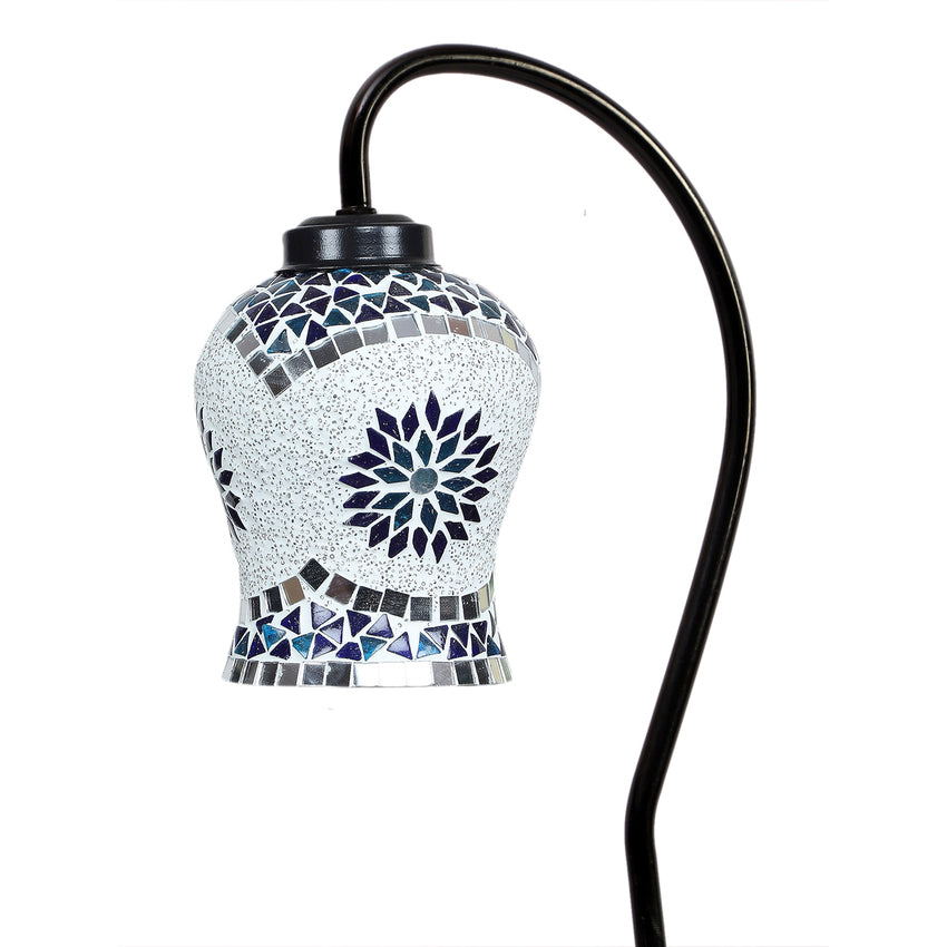 Current Modern Multicolor Metal Table Lamp with Shade Without Bulb | 9 x 4 x 20 inches