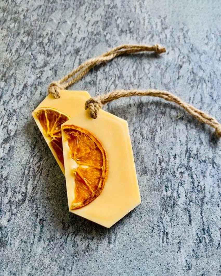 Zesty Mandarin Currant Air Freshener Organic Wax Sachet
