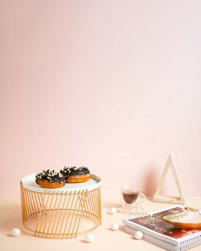 Rustic Iron Cake Stand | 10 x 2 inches