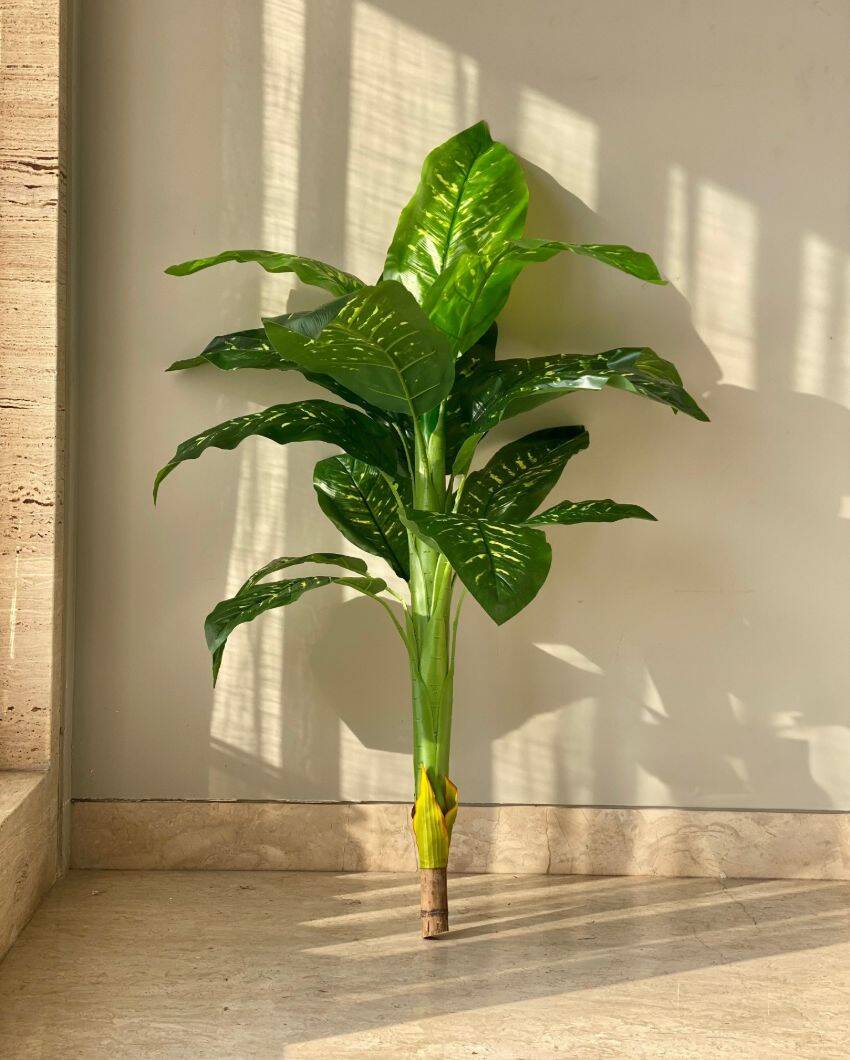 Artificial Golden Pathos Plant | 4 Feet | Pot not included