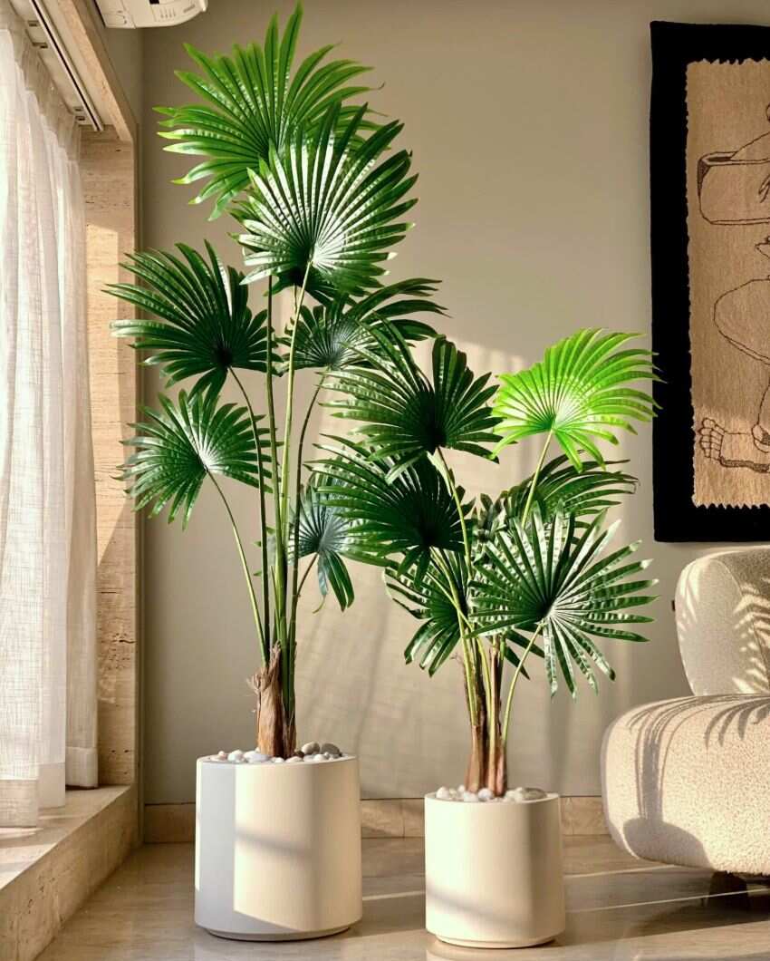 Artificial Palmetto Plant | Pot not included