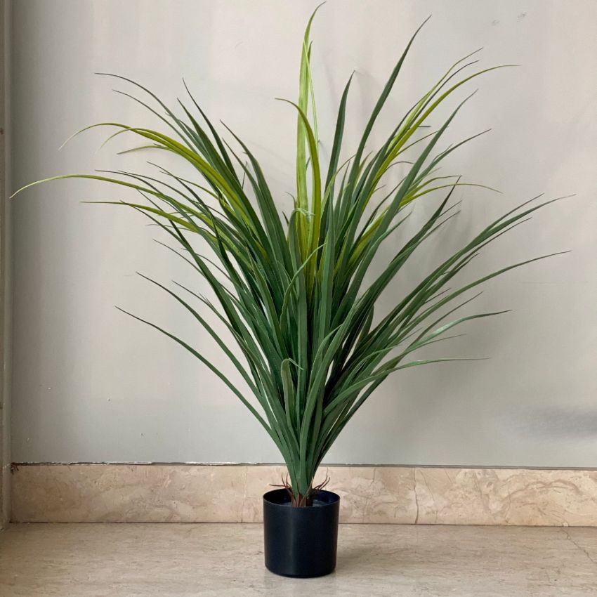 Elegant Design Green Artificial Dragon Plant Without Pot