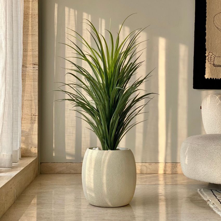 Elegant Design Green Artificial Dragon Plant Without Pot