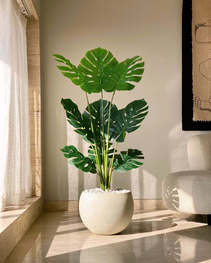 Artificial Paradise Monstera Plant | Pot not included