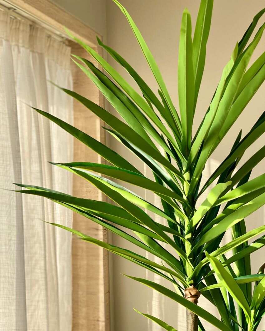 Artificial Yucca Palm Plant | 6 Feet | Pot not included