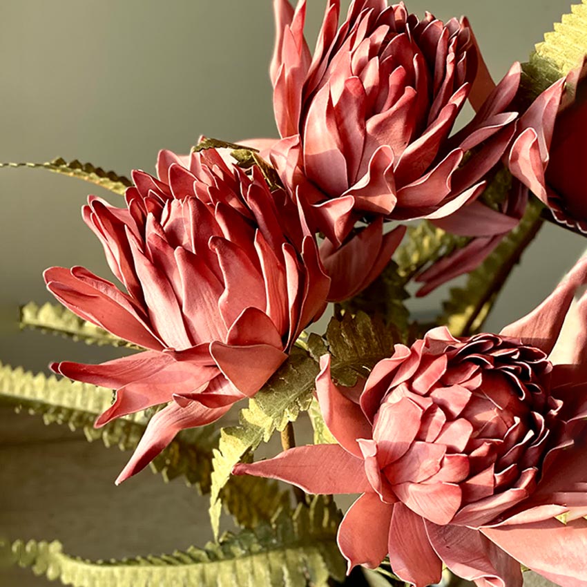 Beautiful Artificial Pink May Portea Stem Without Vase | 2.4 Feet