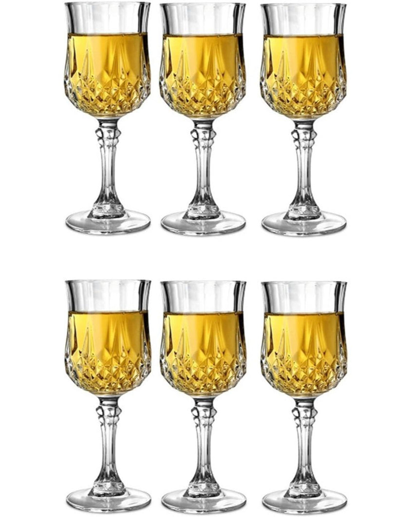 Premium Barware Item Pure Crystal Elegant Wine Glass | 100ml