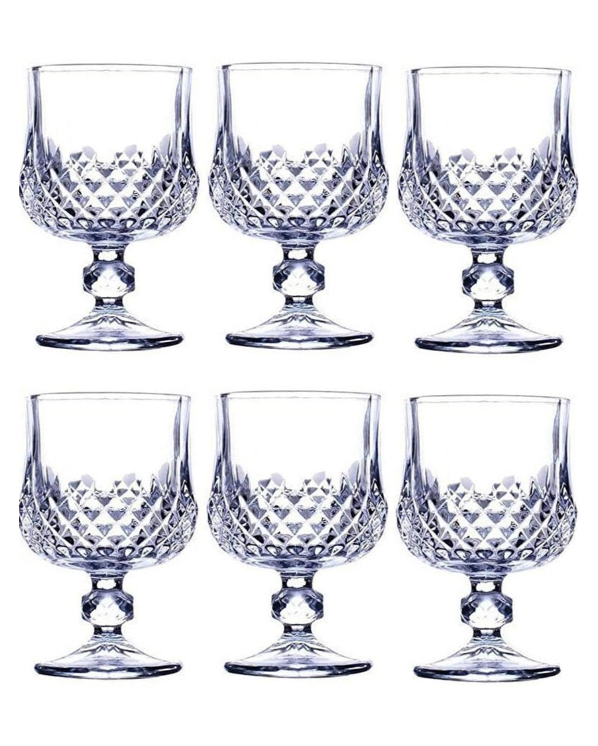 Premium Barware Item Pure Crystal Elegant Wine Glass | 100ml