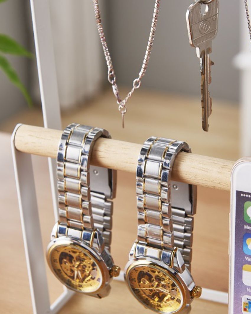 Beautiful Metal Design Jewellery Accessories Stand - Dusaan