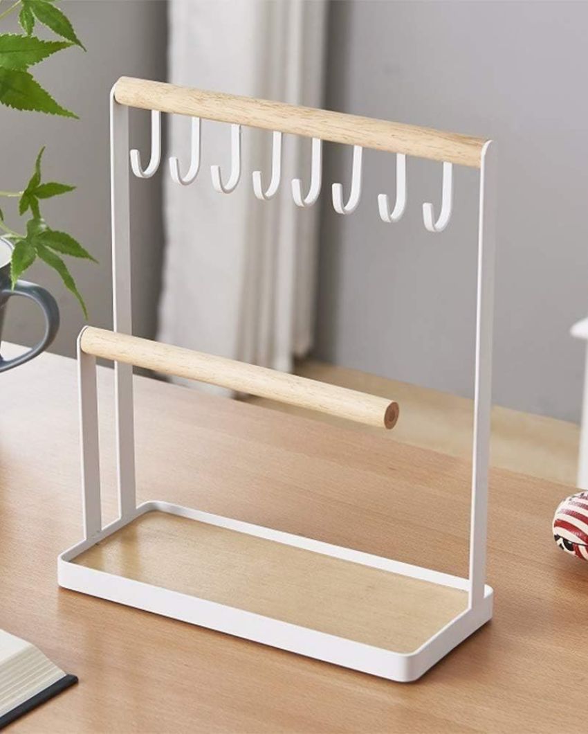 Beautiful Metal Design Jewellery Accessories Stand - Dusaan