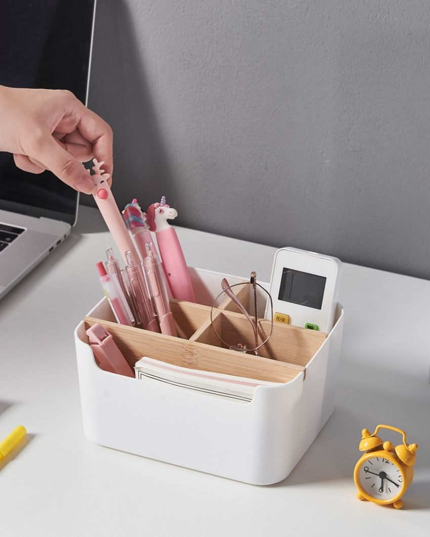 Practical Multi-Use Desk Organizer | 7 x 6 x 4 inches