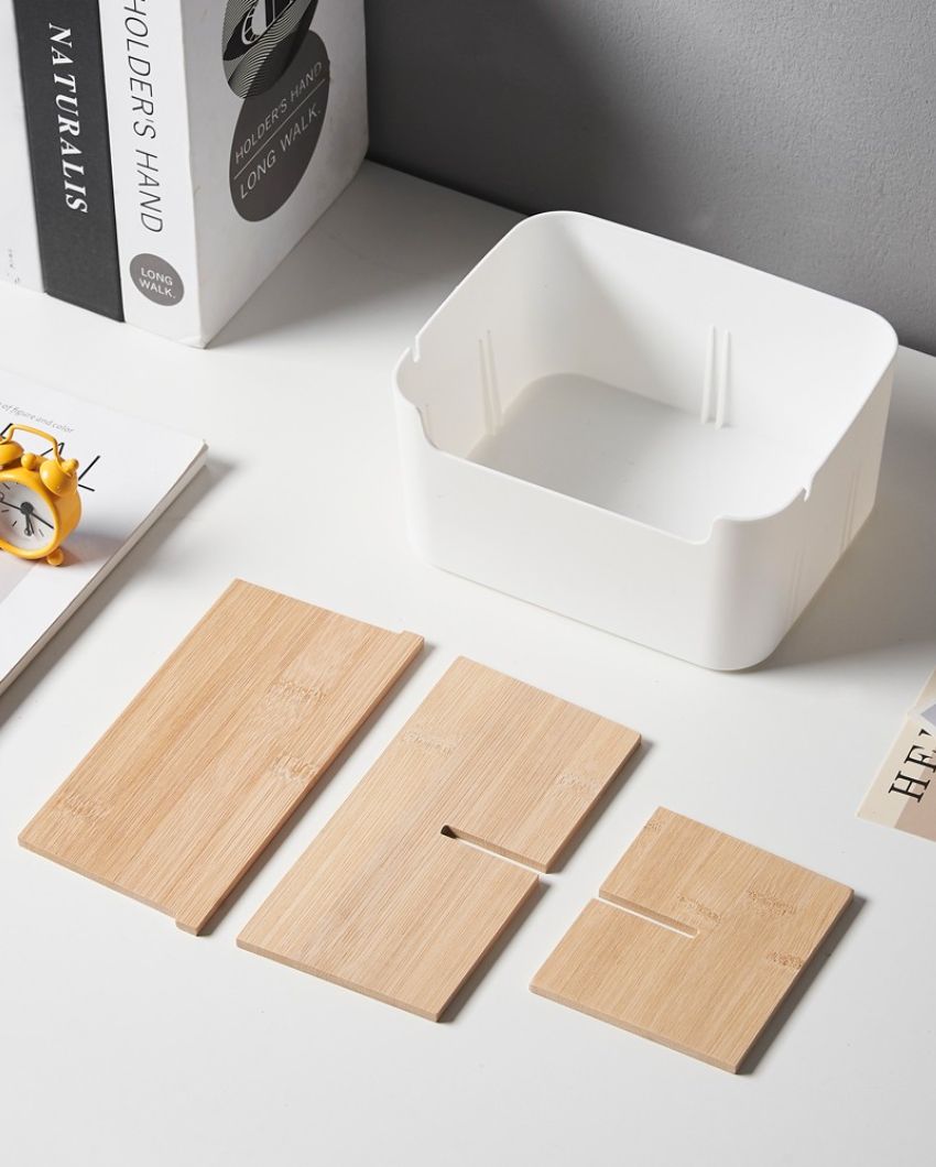 Practical Multi-Use Desk Organizer | 7 x 6 x 4 inches