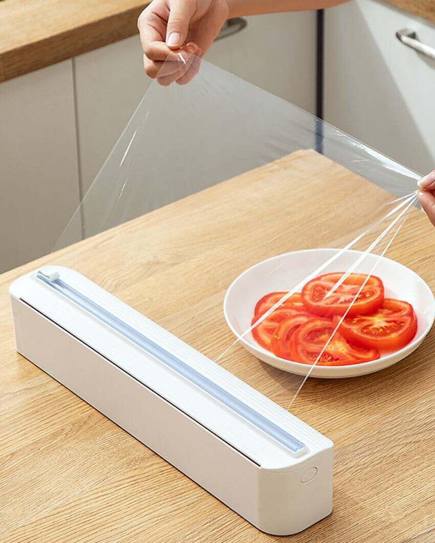 Multi-Purpose Wrap Dispenser With Cutter | 14 x 2 x 3 inches