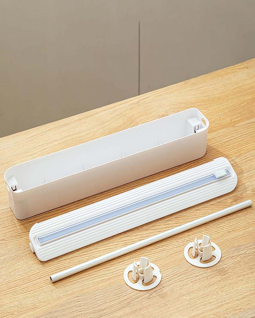 Multi-Purpose Wrap Dispenser With Cutter | 14 x 2 x 3 inches