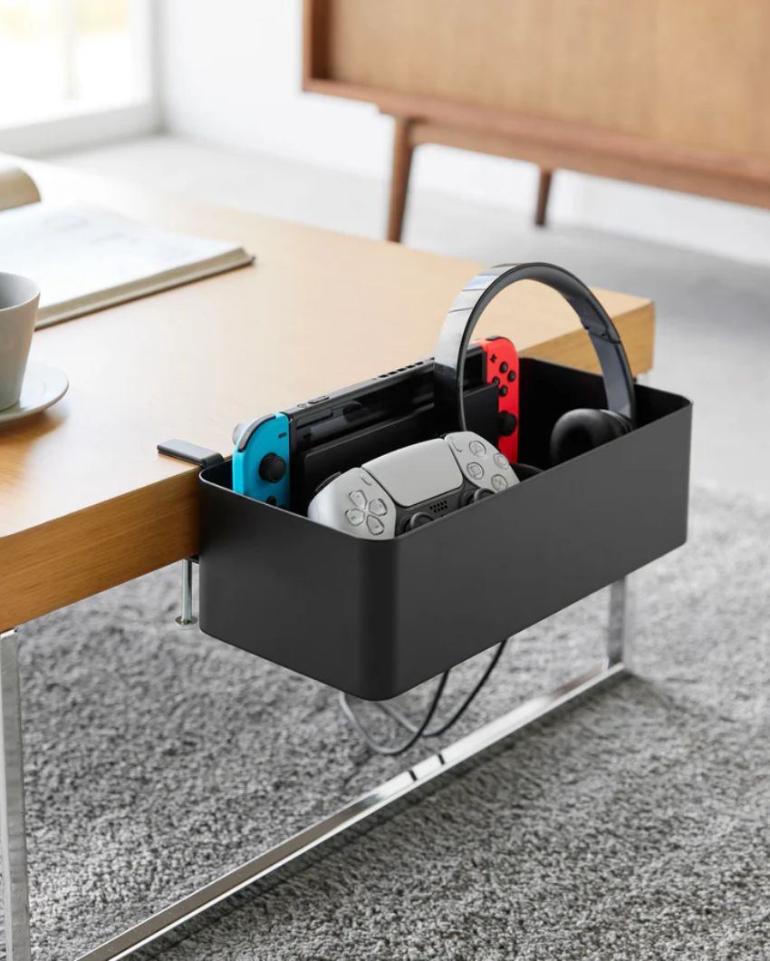 Clutter-Free Hanging Desk Organizer Rack | 12 x 7 x 4 inches