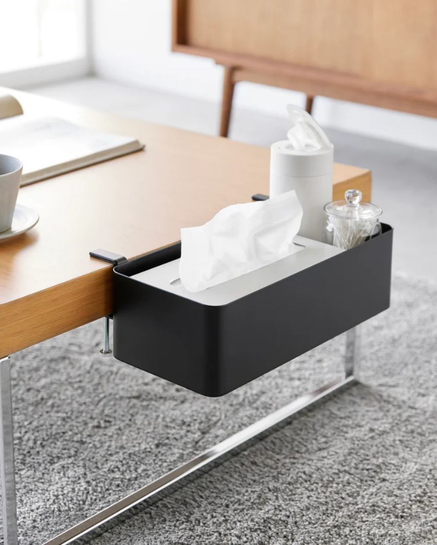 Clutter-Free Hanging Desk Organizer Rack | 12 x 7 x 4 inches