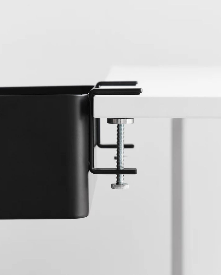 Clutter-Free Hanging Desk Organizer Rack | 12 x 7 x 4 inches
