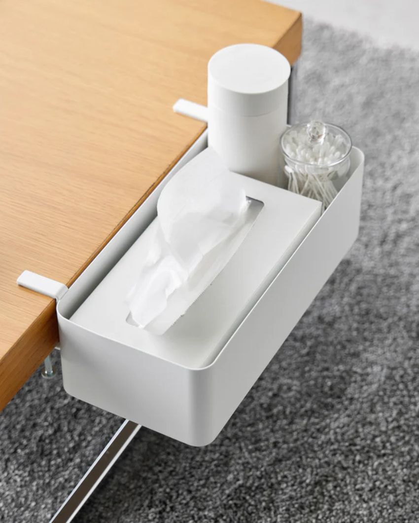 Clutter-Free Hanging Desk Organizer Rack | 12 x 7 x 4 inches