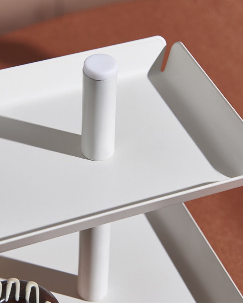 Easy Access 3-Tier Rotating Storage Tray | 10 x 6 inches
